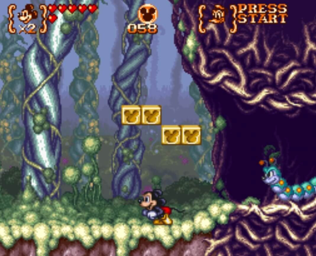 Magical Quest 3 Starring Mickey & Donald - геймплей игры Super Famicom\Famicom